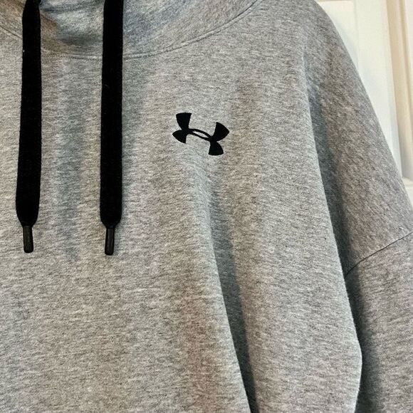 Under Armour Women’s Tape Wordmark Hoodie Size Large - Picture 5 of 12
